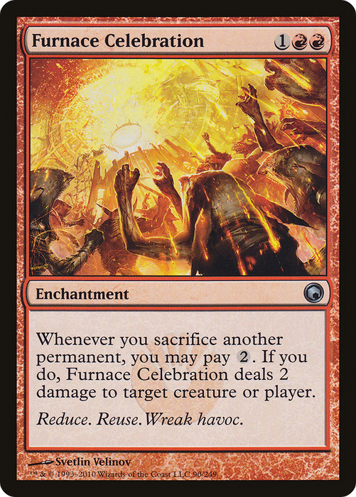 Furnace Celebration (SOM-090) - uncommon - Foil