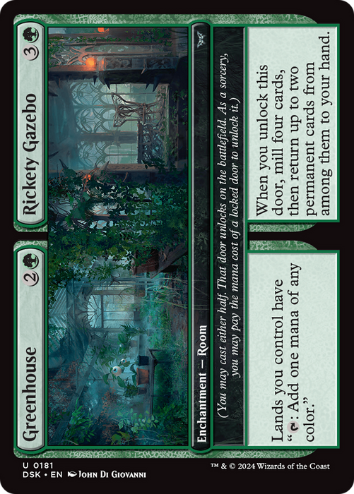 Greenhouse // Rickety Gazebo (DSK-181) - uncommon - Foil