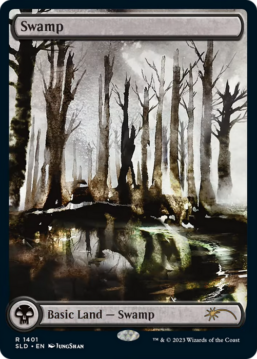 Swamp (SLD-1401) - rare - Foil
