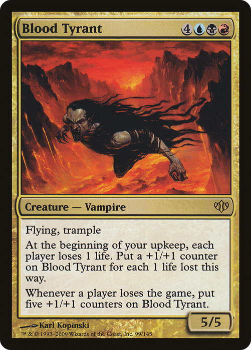 Blood Tyrant (CON-099) - rare - Foil