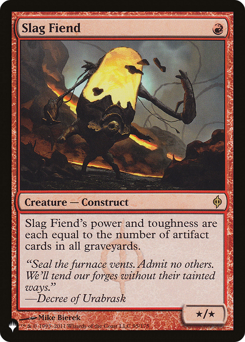 Slag Fiend (LIST-NPH-95) - rare