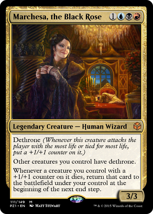Marchesa, the Black Rose (PZ1-111) - mythic - Foil