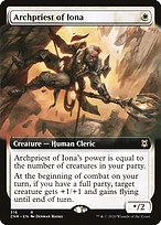 Archpriest of Iona (ZNR-316) - rare: (Extended Art) - Foil