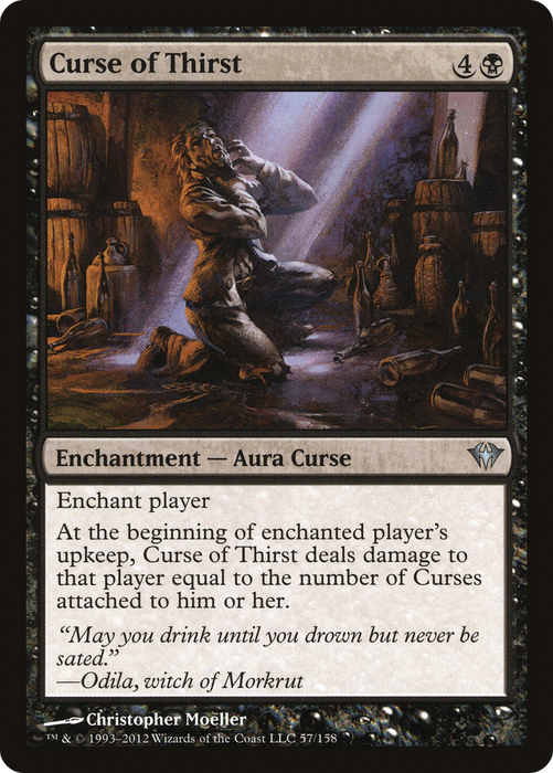 Curse of Thirst (DKA-057) - uncommon - Foil