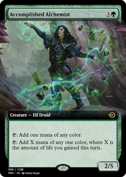 Accomplished Alchemist (PRM-90132) - rare - Foil