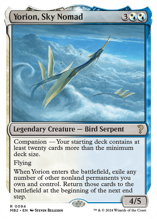 Yorion, Sky Nomad (MB2-094) - rare: (companion)
