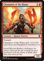 Champion of the Flame (CMR-167) - common - Foil
