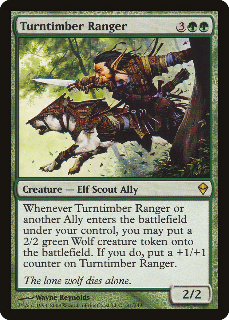 Turntimber Ranger (ZEN-191) - rare