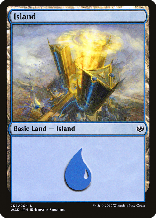 Island (WAR-255) - common - Foil