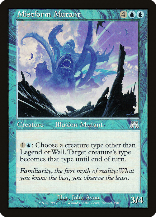 Mistform Mutant (ONS-095) - uncommon