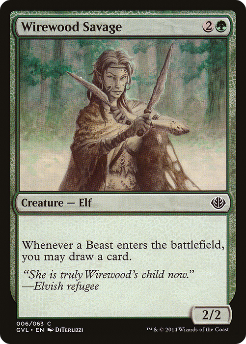 Wirewood Savage (DD3-006) - common