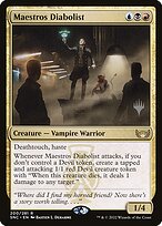 Maestros Diabolist (PPSNC-200P) - rare