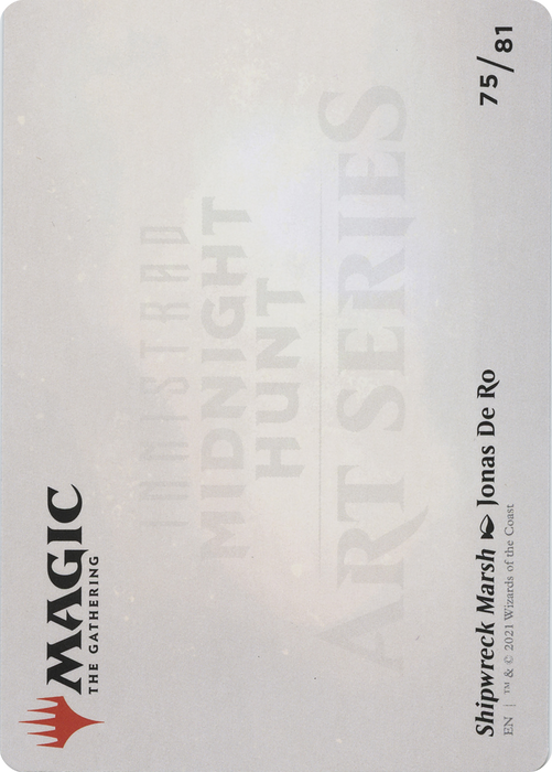 Shipwreck Marsh // Shipwreck Marsh (AMID-075) - common (Borderless) - Foil
