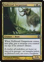 Nulltread Gargantuan (ARB-102) - uncommon - Foil