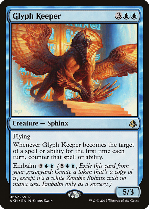 Glyph Keeper (AKH-055) - rare