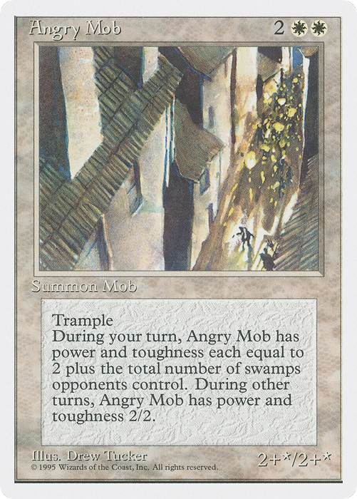 Angry Mob (4ED-003) - uncommon
