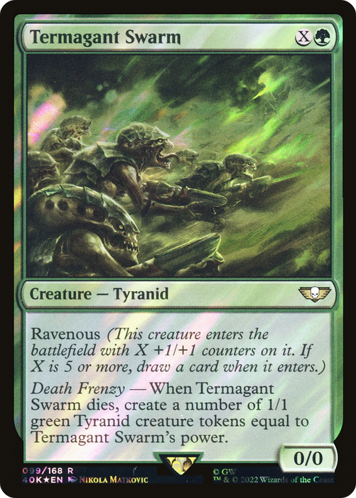 Termagant Swarm (40K-99★) - rare - Foil