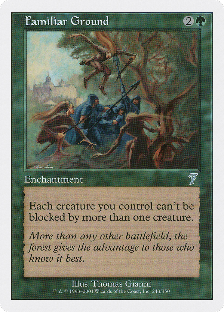 Familiar Ground (7ED-243) - uncommon