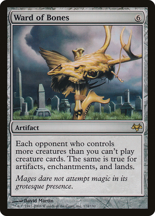 Ward of Bones (EVE-174) - rare - Foil
