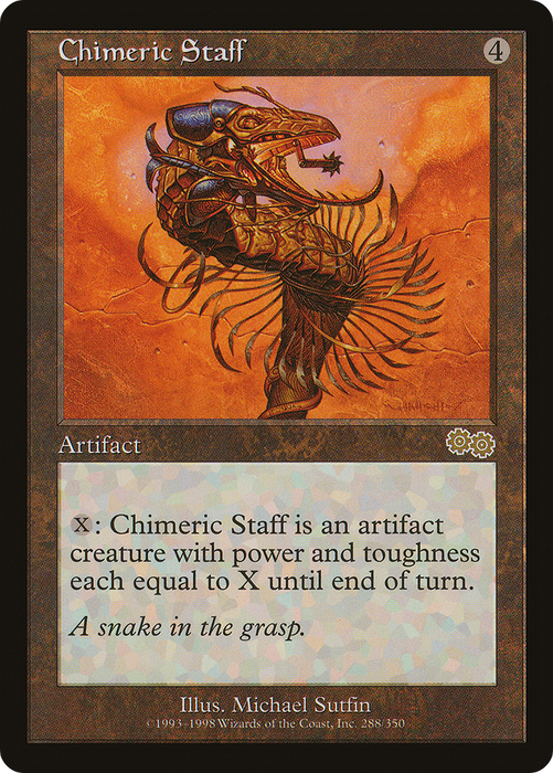 Chimeric Staff (USG-288) - rare