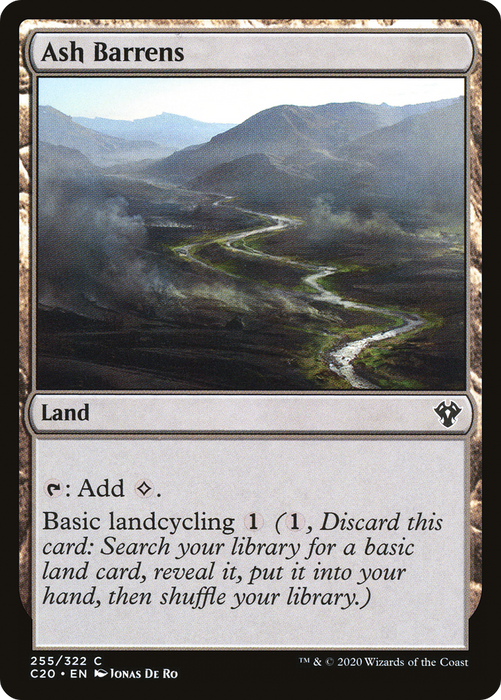 Ash Barrens (C20-255) - common