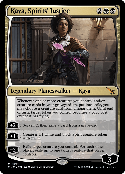Kaya, Spirits' Justice (MKM-211) - mythic - Foil