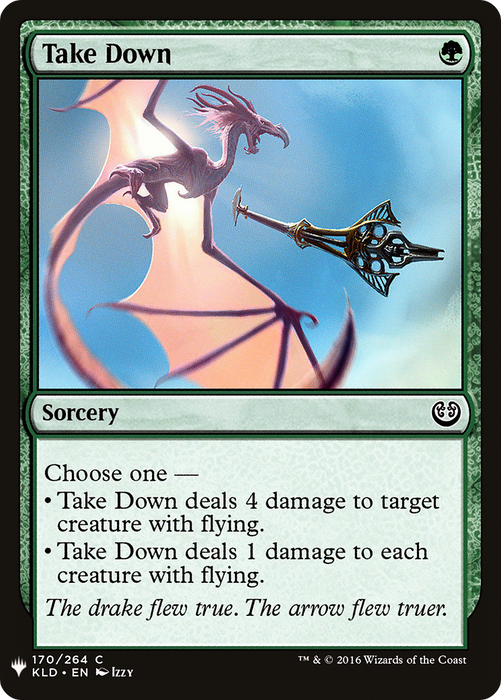 Take Down (LIST-KLD-170) - common