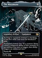 The Masamune (FIN-353) - rare (Borderless) - Foil