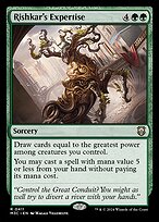 Rishkar's Expertise (M3C-411) - rare - Foil