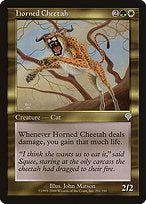Horned Cheetah (INV-251) - uncommon - Foil