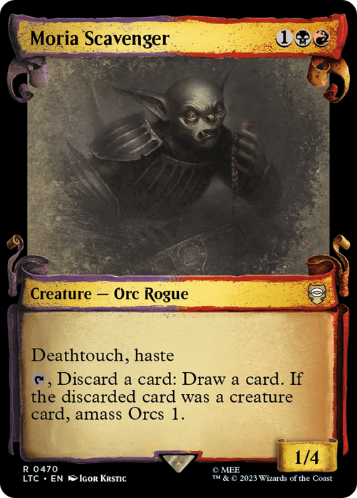 Moria Scavenger (LTC-470) - rare: (Showcase)