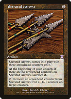 Serrated Arrows (TSB-114) - special
