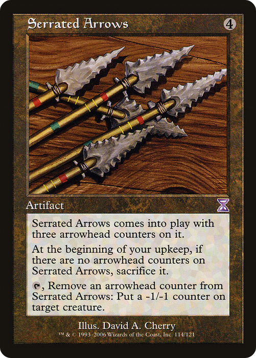 Serrated Arrows (TSB-114) - special - Foil