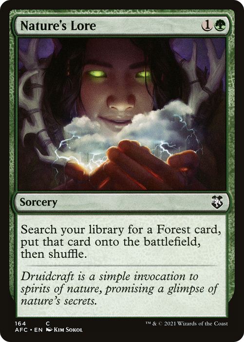 Nature's Lore (AFC-164) - common