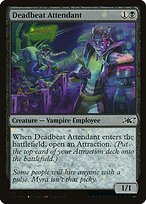 Deadbeat Attendant (UNF-355) - common - Foil