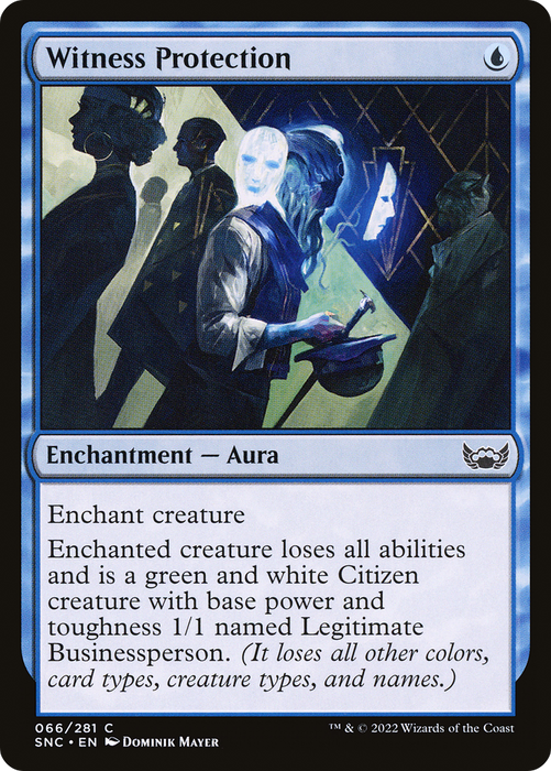 Witness Protection (SNC-066) - common - Foil