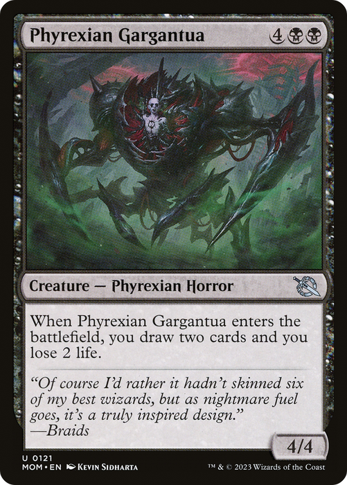 Phyrexian Gargantua (MOM-121) - uncommon