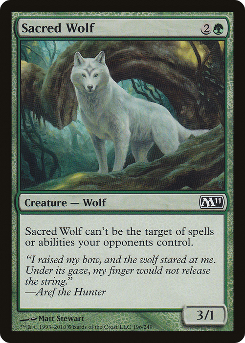 Sacred Wolf (M11-196) - common
