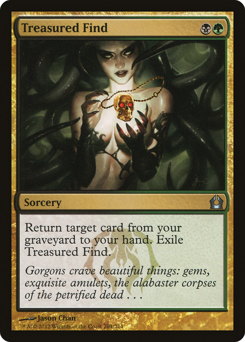 Treasured Find (RTR-204) - uncommon - Foil