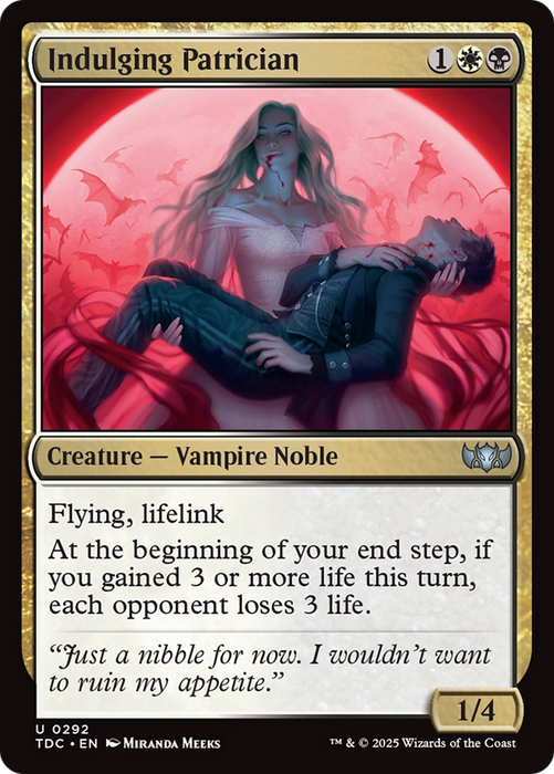 Indulging Patrician (TDC-292) - uncommon