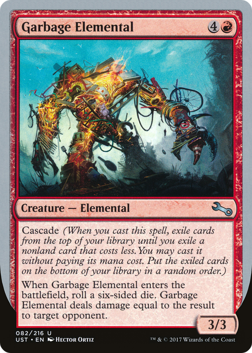 Garbage Elemental (UST-82D) - uncommon - Foil