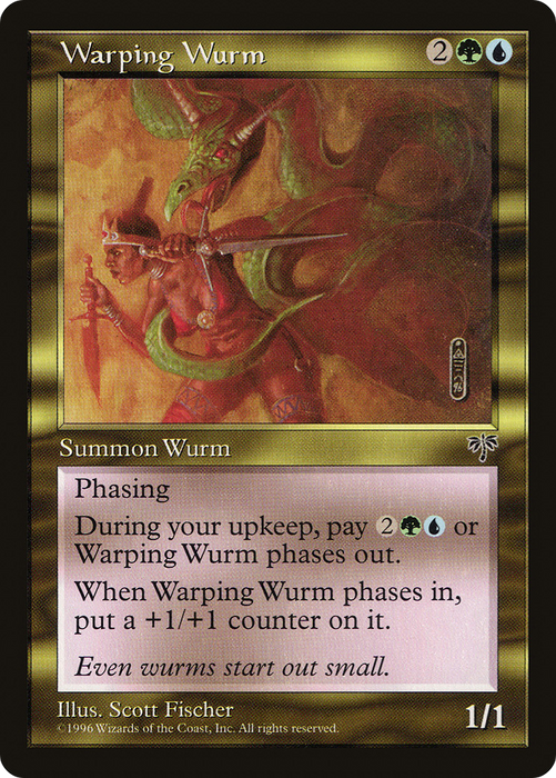 Warping Wurm (MIR-287) - rare