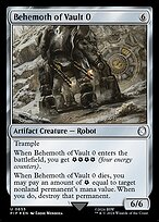 Behemoth of Vault 0 (PIP-655) - uncommon - Foil