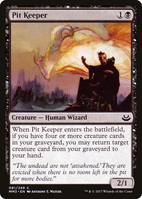 Pit Keeper (MM3-081) - common - Foil