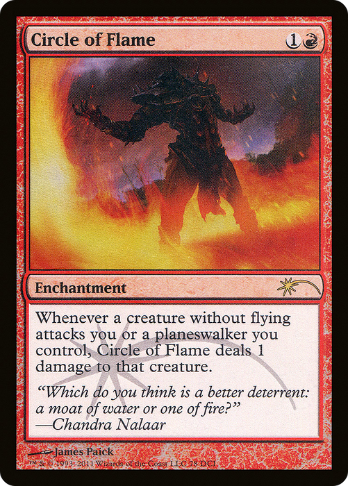 Circle of Flame (WPN-078) - rare - Foil