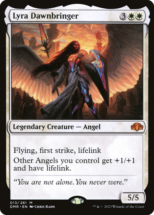 Lyra Dawnbringer (DMR-013) - mythic - Foil