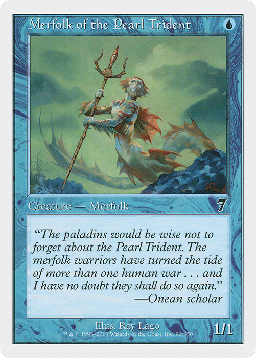 Merfolk of the Pearl Trident (7ED-090) - common