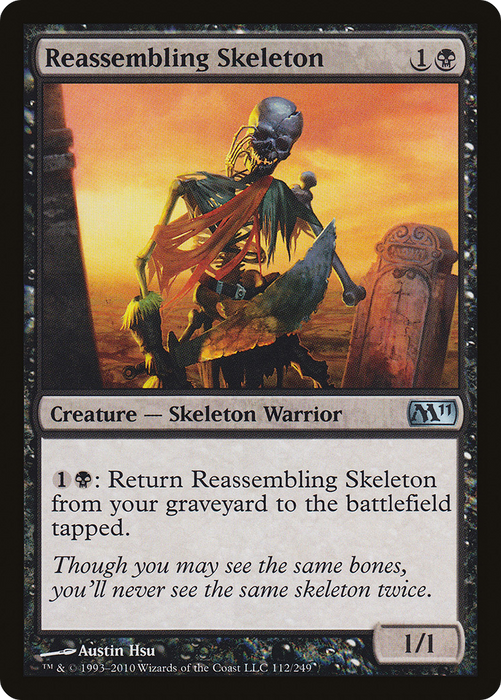Reassembling Skeleton (M11-112) - uncommon