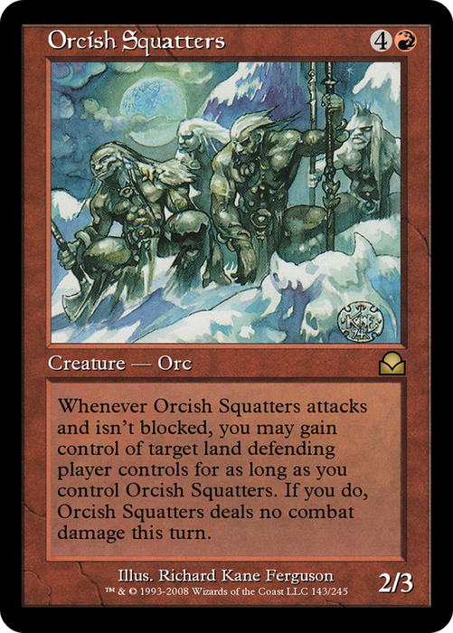 Orcish Squatters (ME2-143) - rare - Foil