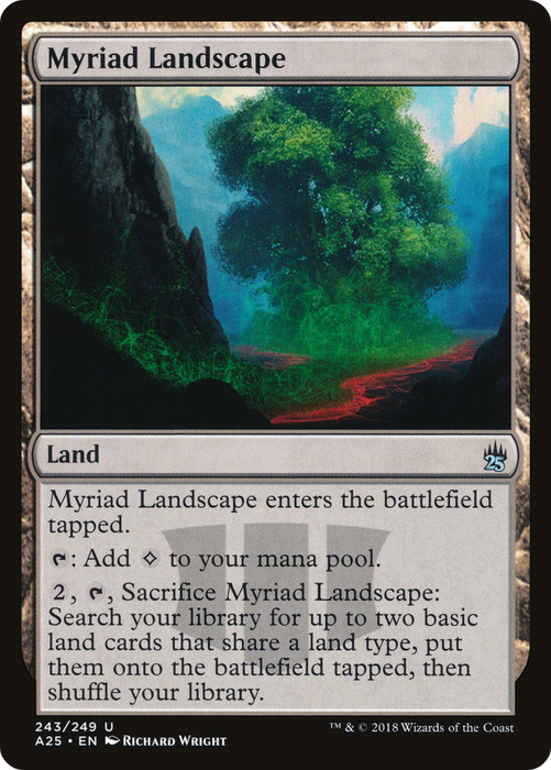 Myriad Landscape (A25-243) - uncommon - Foil